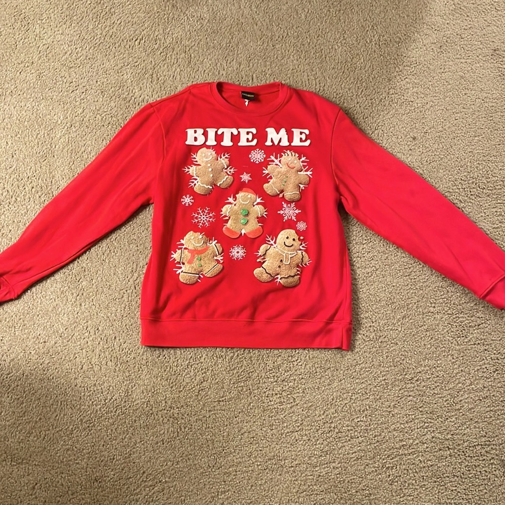 “Bite Me” Christmas Sweater